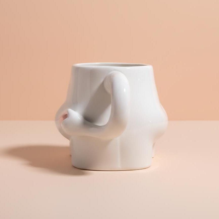Handmade Belly Grab Coffee Mug | Ceramic Mug