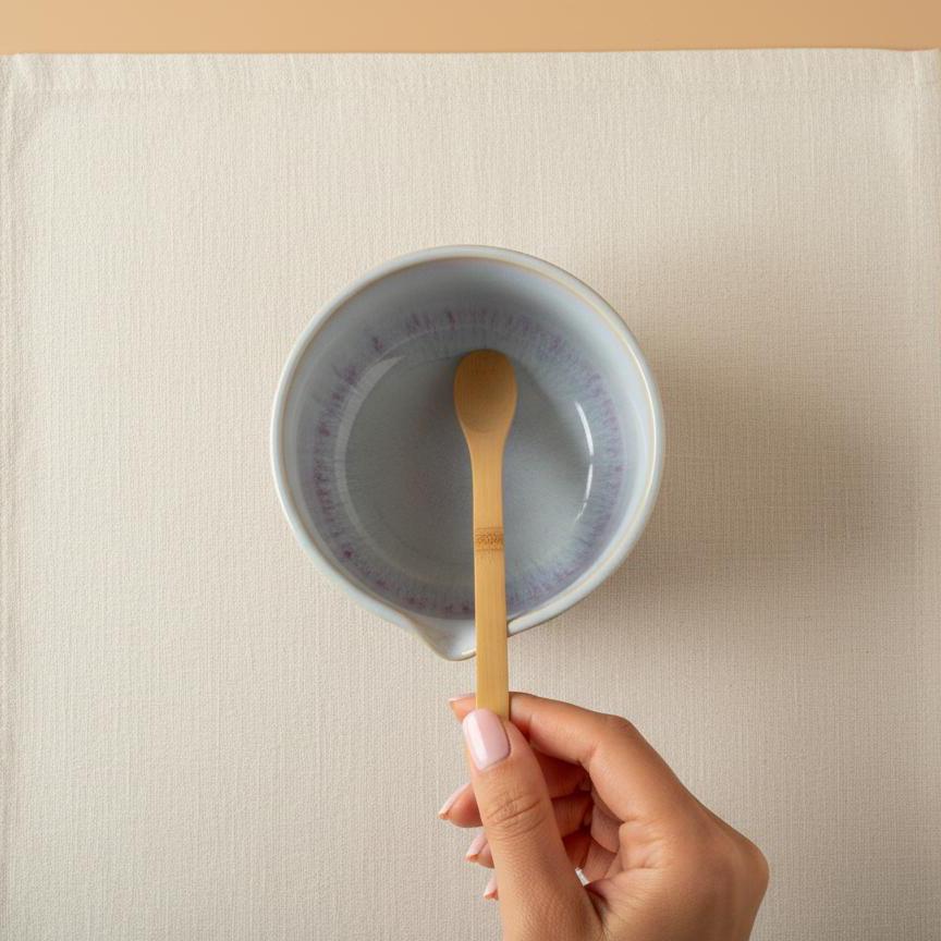 Handmade 2pc Purple Glaze Matcha Set | Ceramic Bowls, Matcha Bowl 450ml