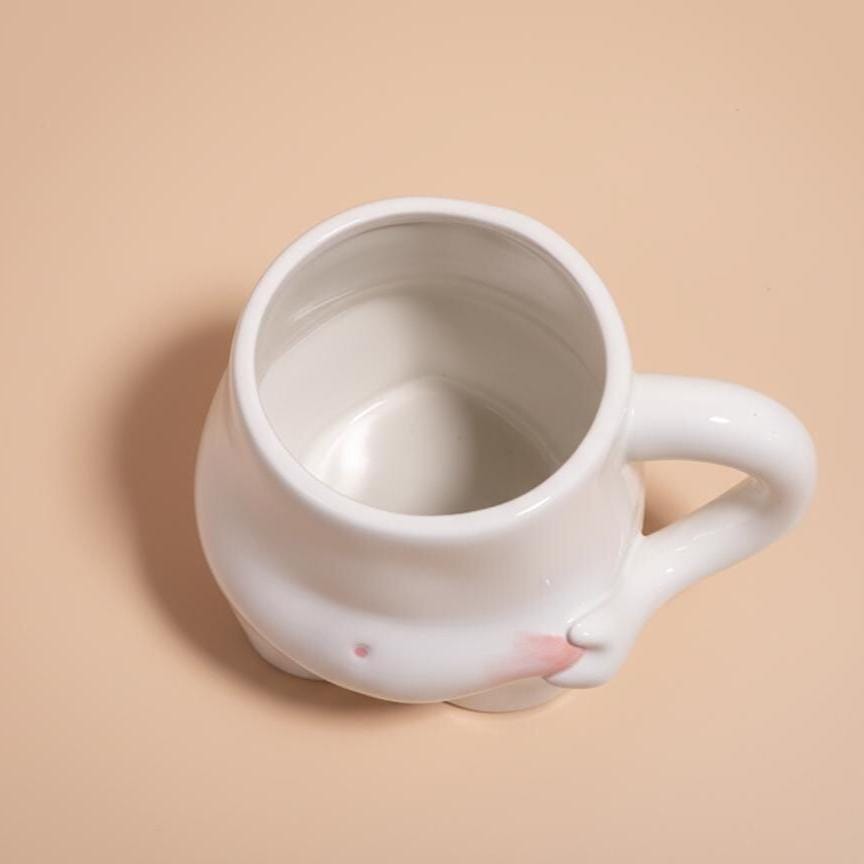 Handmade Belly Grab Coffee Mug | Ceramic Mug