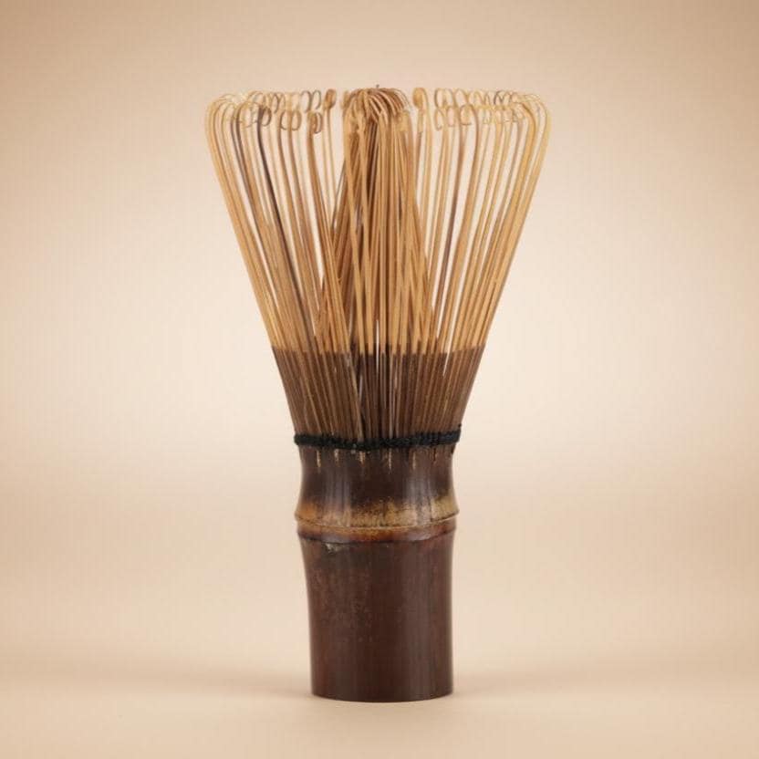 Black Bamboo Matcha Whisk, 100 Prong Chasen, Japanese Tea Ceremony Tool