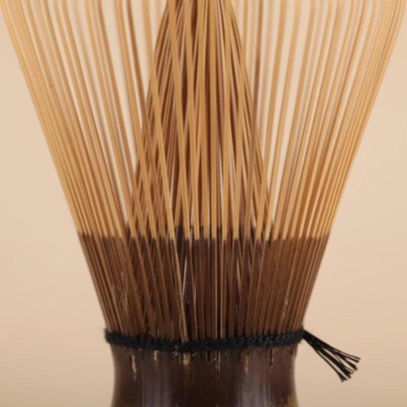 Black Bamboo Matcha Whisk, 100 Prong Chasen, Japanese Tea Ceremony Tool