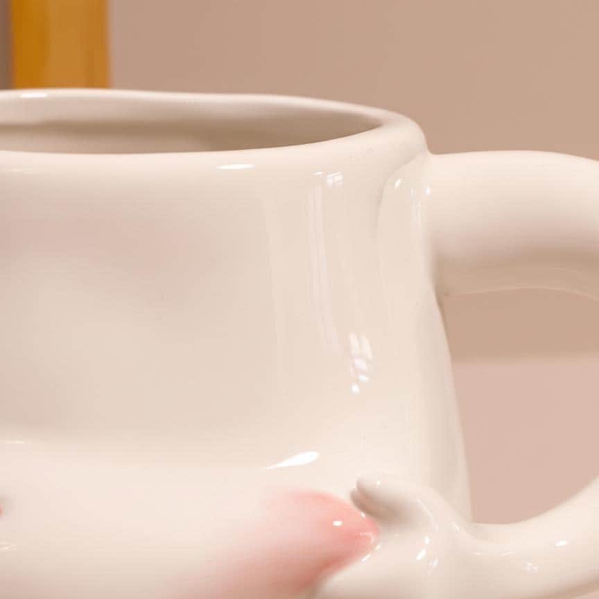 Handmade Belly Grab Coffee Mug | Ceramic Mug